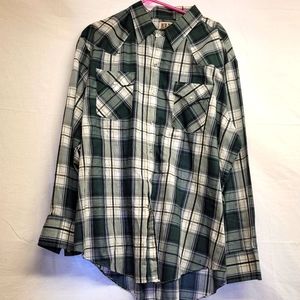 ELY CATTLEMAN mens xxl plaid